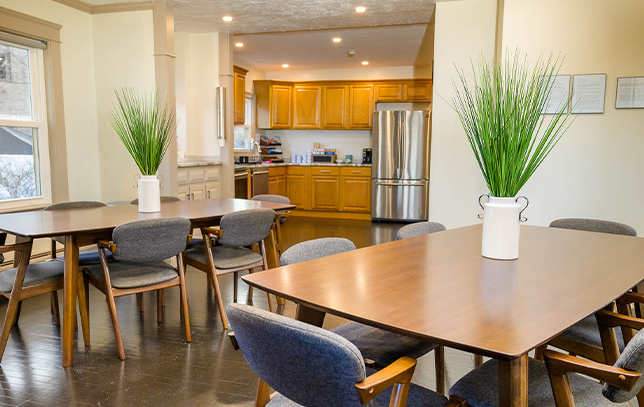 Dining area at AffinityOne